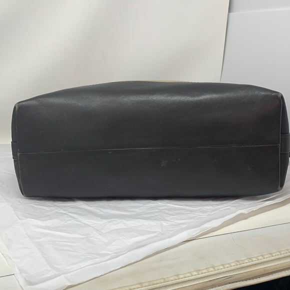 Coach LEGACY RORY 19902 green grey brown leather purse zip closure - Picture 5 of 14